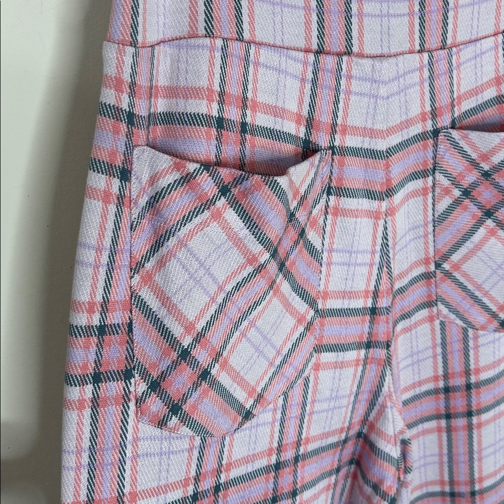 CAbi Pink Plaid Ankle Pants - Picture 8 of 15